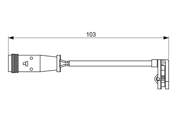 Bosch Slijtage indicator 1 987 473 037