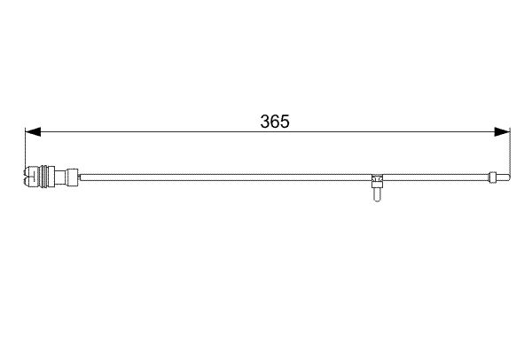 Slijtage indicator Bosch 1 987 473 040