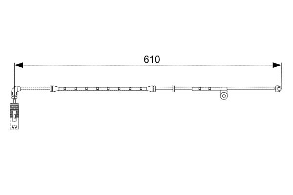 Slijtage indicator Bosch 1 987 473 047