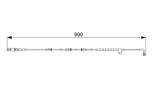 Slijtage indicator Bosch 1 987 473 049