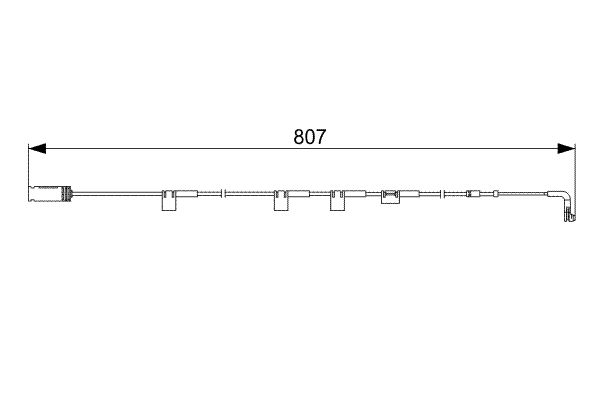 Slijtage indicator Bosch 1 987 473 058