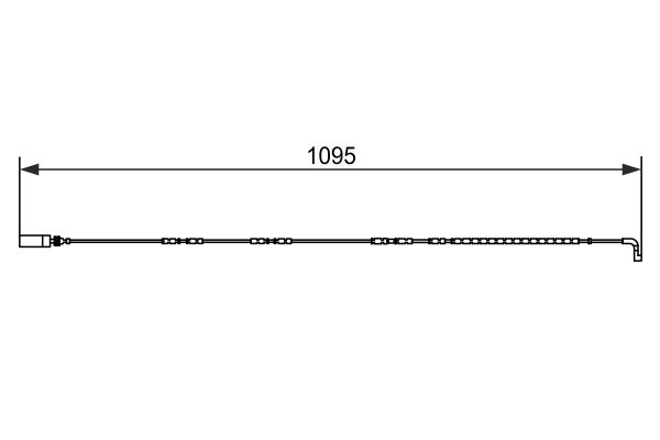 Bosch Slijtage indicator 1 987 473 069