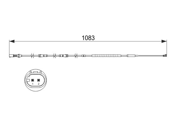 Bosch Slijtage indicator 1 987 473 500