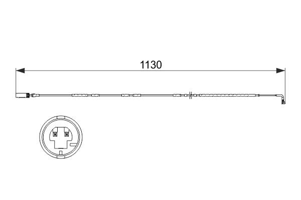 Slijtage indicator Bosch 1 987 473 505