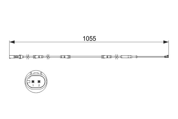 Slijtage indicator Bosch 1 987 473 508