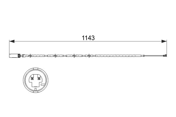 Bosch Slijtage indicator 1 987 473 517