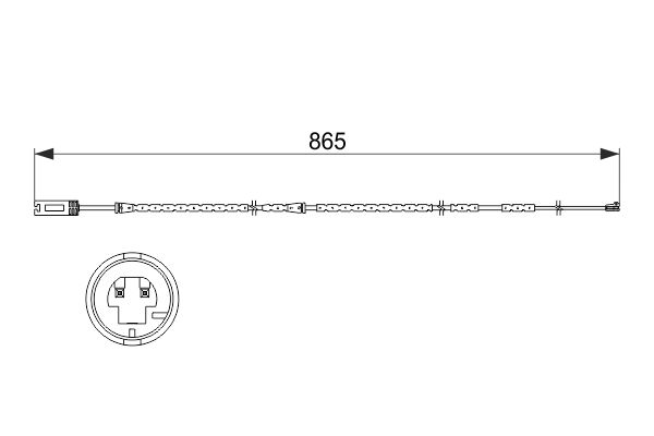 Bosch Slijtage indicator 1 987 473 519