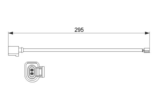 Slijtage indicator Bosch 1 987 473 527