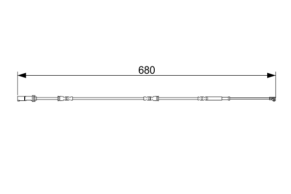 Slijtage indicator Bosch 1 987 473 542