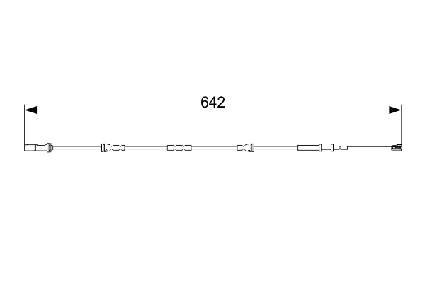 Bosch Slijtage indicator 1 987 473 544