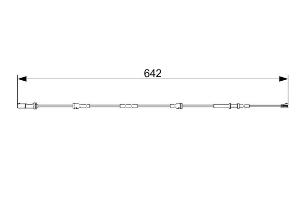 Bosch Slijtage indicator 1 987 473 544