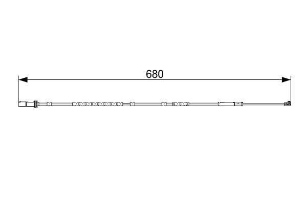 Bosch Slijtage indicator 1 987 473 569