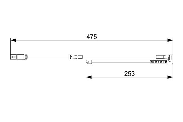 Bosch Slijtage indicator 1 987 473 548