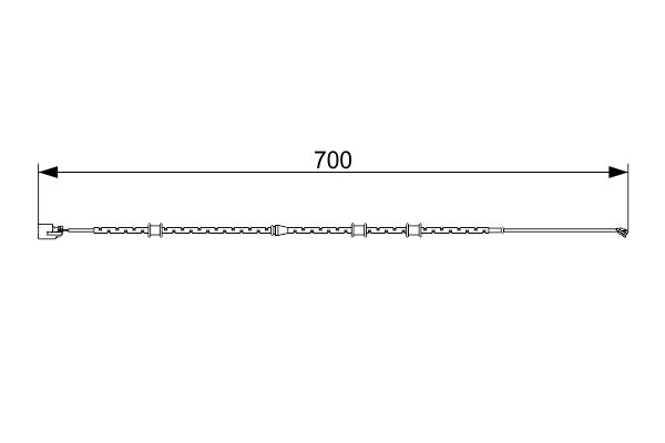 Bosch Slijtage indicator 1 987 473 554