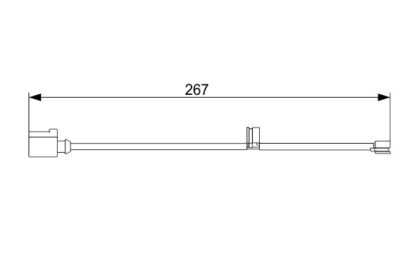 Bosch Slijtage indicator 1 987 473 560