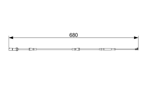 Bosch Slijtage indicator 1 987 473 568