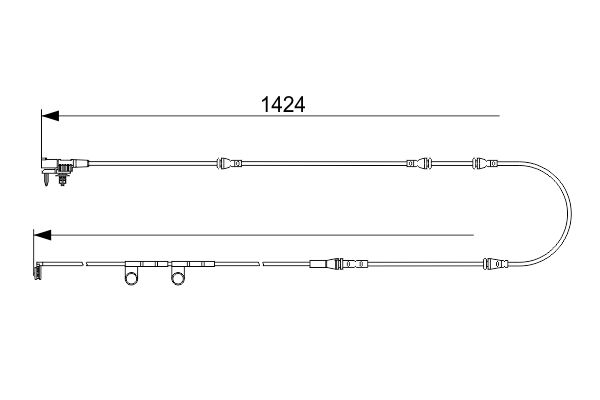 Bosch Slijtage indicator 1 987 473 581