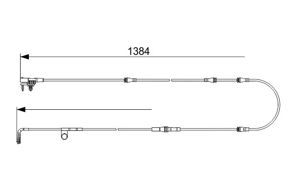 Bosch Slijtage indicator 1 987 473 582