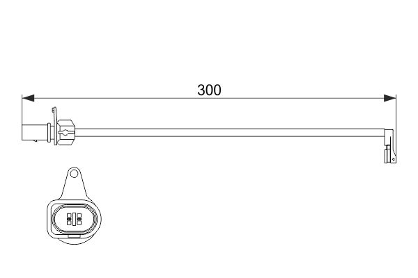 Slijtage indicator Bosch 1 987 474 505