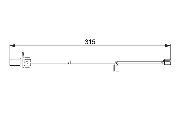 Bosch Slijtage indicator 1 987 474 518