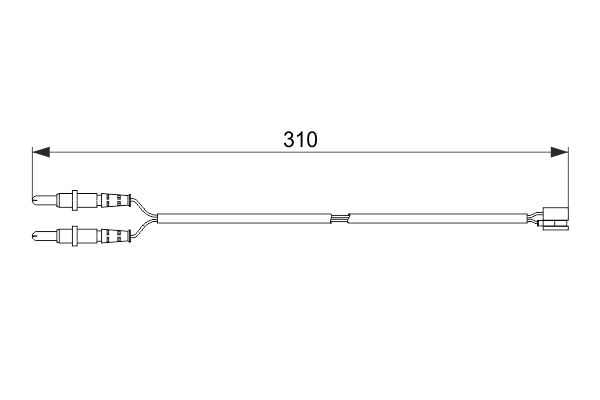 Slijtage indicator Bosch 1 987 474 519