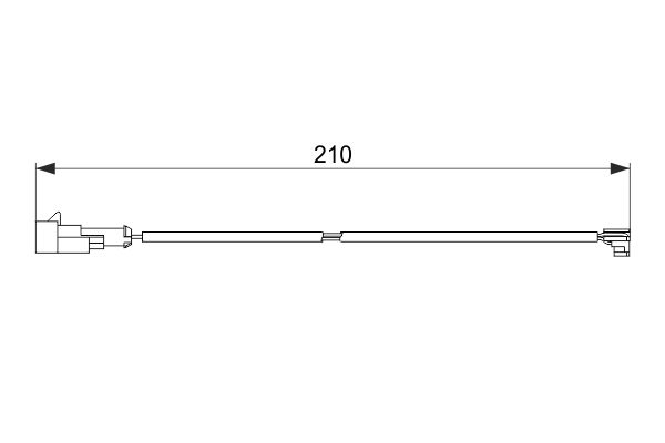 Slijtage indicator Bosch 1 987 474 520