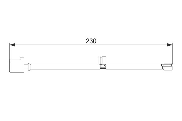 Slijtage indicator Bosch 1 987 474 569