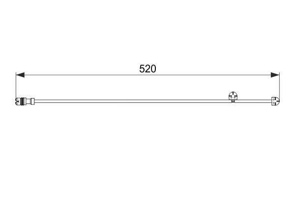 Slijtage indicator Bosch 1 987 474 571