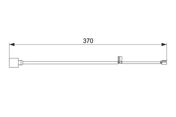 Slijtage indicator Bosch 1 987 474 572