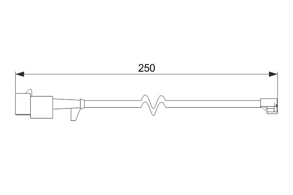 Slijtage indicator Bosch 1 987 474 574