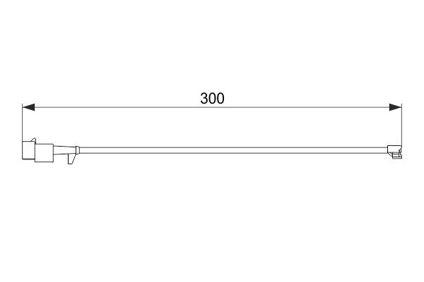 Slijtage indicator Bosch 1 987 474 576