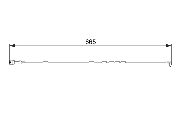 Slijtage indicator Bosch 1 987 474 580