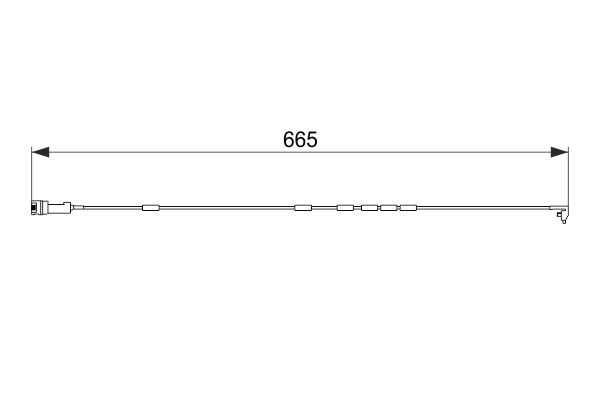 Slijtage indicator Bosch 1 987 474 580