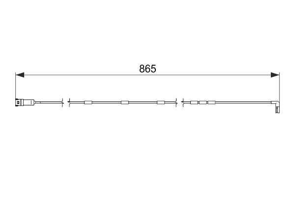 Slijtage indicator Bosch 1 987 474 586