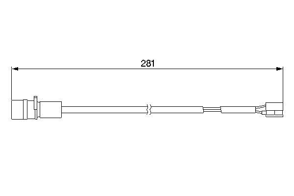 Slijtage indicator Bosch 1 987 474 924