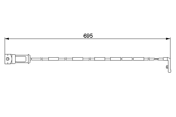 Slijtage indicator Bosch 1 987 474 929