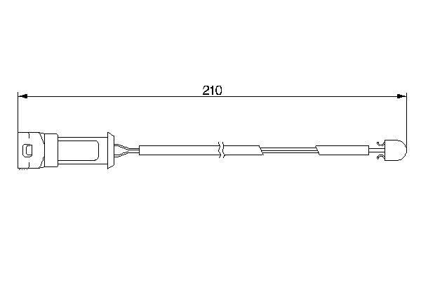 Slijtage indicator Bosch 1 987 474 939