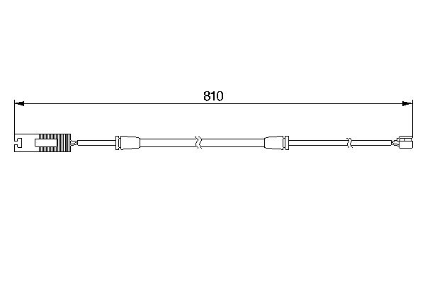 Slijtage indicator Bosch 1 987 474 957
