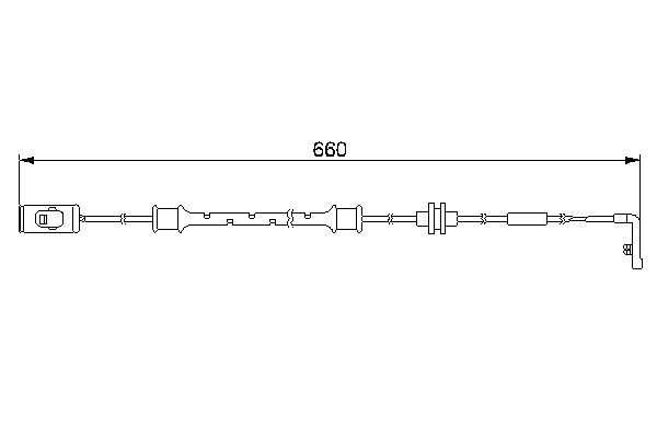 Slijtage indicator Bosch 1 987 474 972