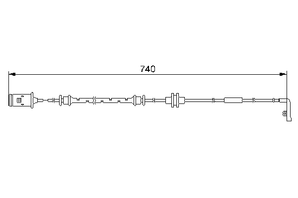 Slijtage indicator Bosch 1 987 474 973