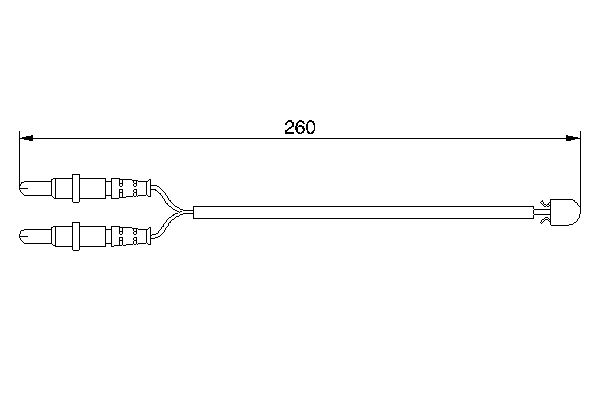 Slijtage indicator Bosch 1 987 474 975