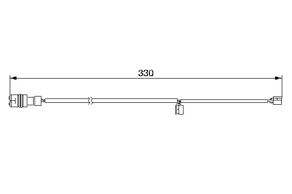 Slijtage indicator Bosch 1 987 474 983