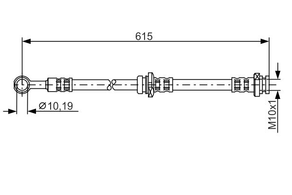 Remslang Bosch 1 987 476 998