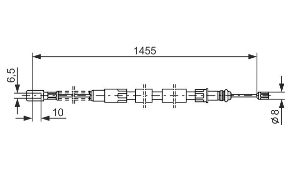 Bosch Handremkabel 1 987 477 040