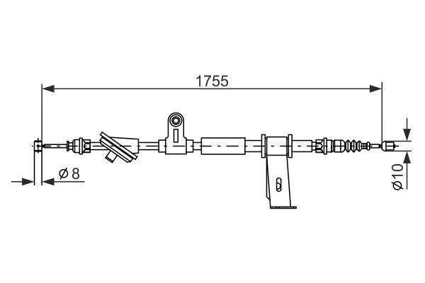 Bosch Handremkabel 1 987 477 111