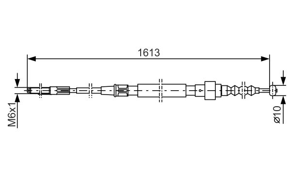 Bosch Handremkabel 1 987 477 162