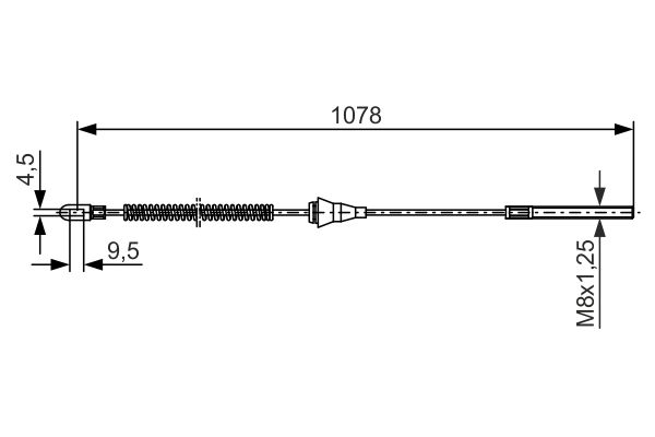 Bosch Handremkabel 1 987 477 310