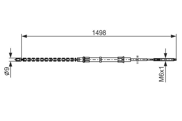 Bosch Handremkabel 1 987 477 338