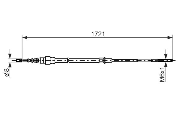 Bosch Handremkabel 1 987 477 406