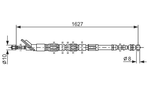Handremkabel Bosch 1 987 477 415